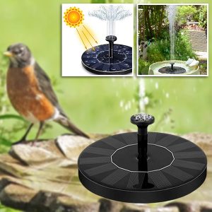 Ożyw swój ogród dzięki magicznej fontannie solarnej | FONTANA