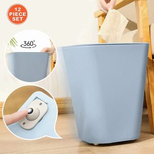 Uniwersalne samoprzylepne kółka 360° (12 szt.) | STICKYWHEEL