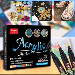 12-częściowy zestaw markerów akrylowych | ACRYLICPENS