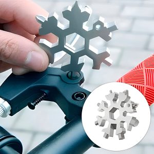 Wielofunkcyjne narzędzie 18w1 w kształcie płatka śniegu | MULTIFLAKE