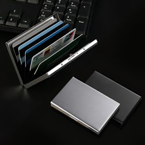 Metalowy portfel blokujący RFID | CARDITKA