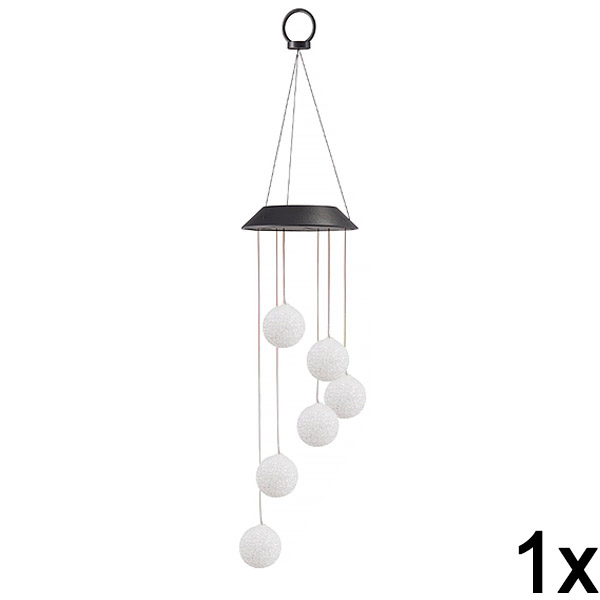 1x Wisząca Solarna Lampa Ogrodowa LED | AURAWIND