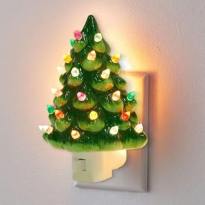 Świąteczna ceramiczna lampka nocna | CERANIGHT